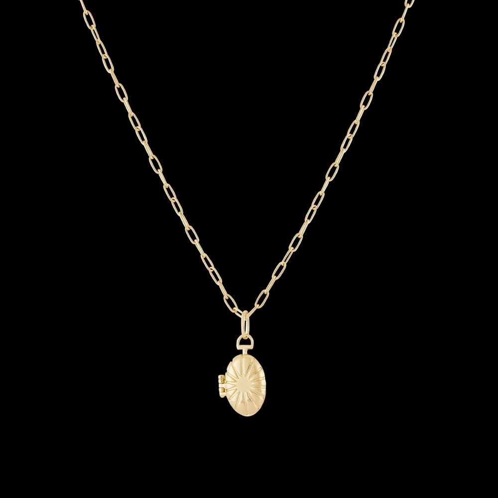 Mejuri Locket Necklace